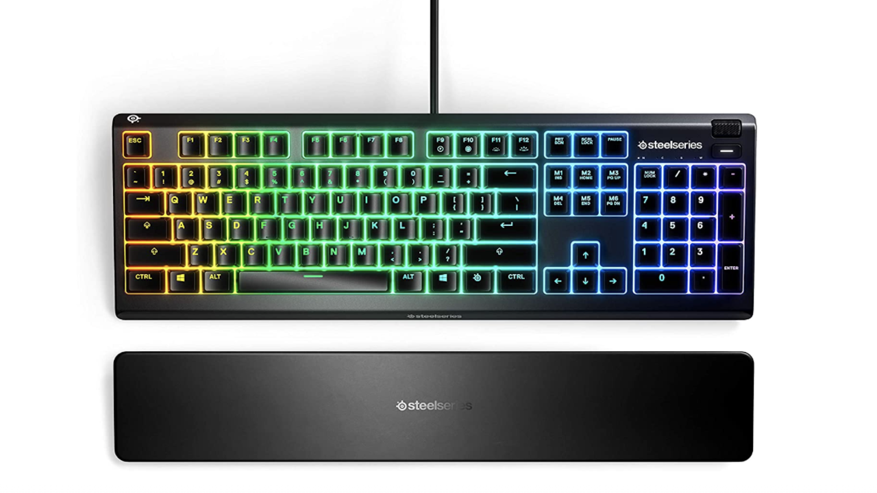 SteelSeries Apex 3 gaming keyboard review - Styling & profiling on