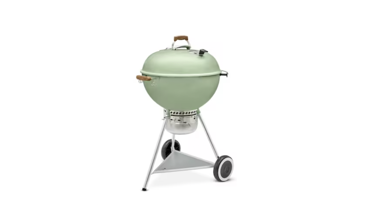 Weber Green Kettle Charcoal Grill