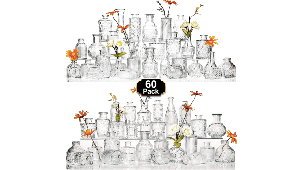 Arme Glass Bud Vase (Set of 60)
