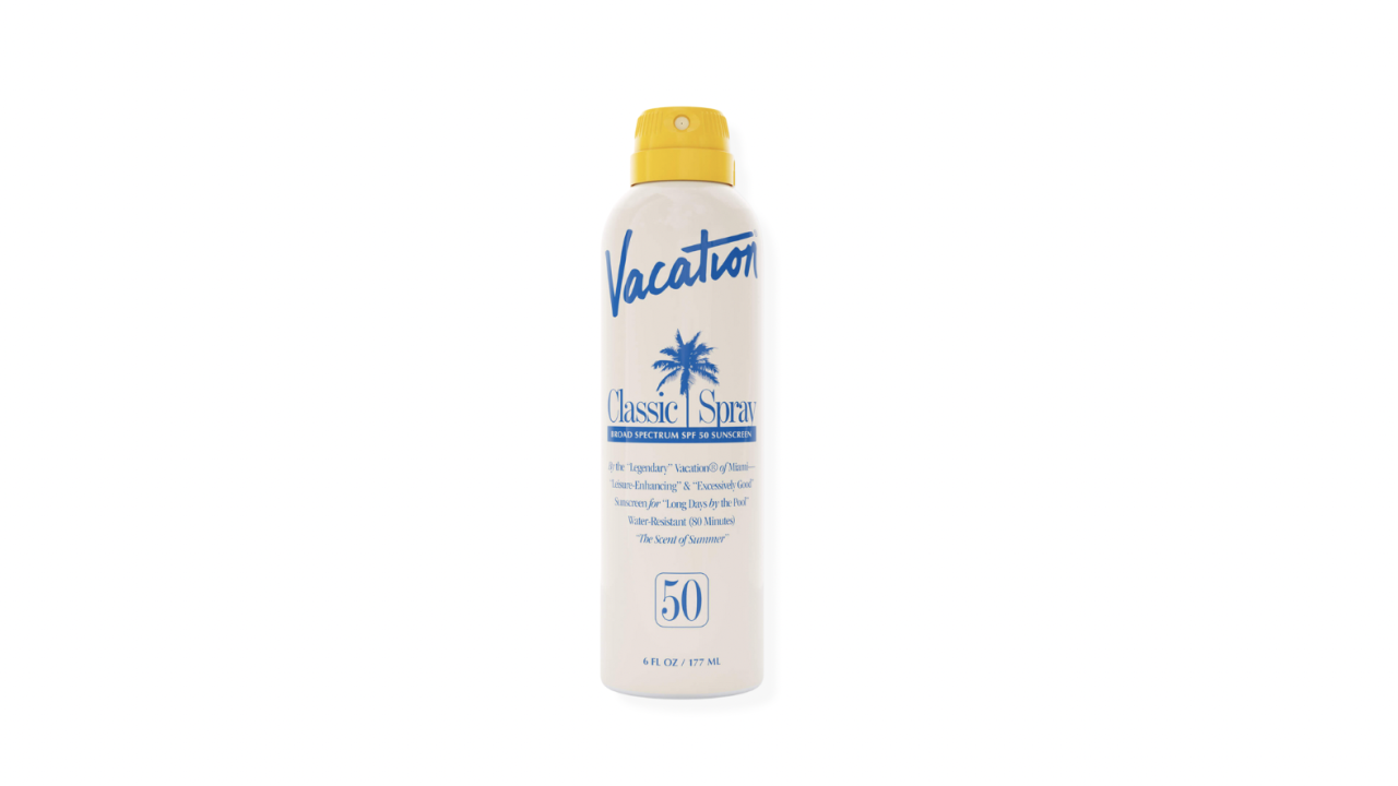 Vacation Classic Spray SPF 50 Sunscreen??