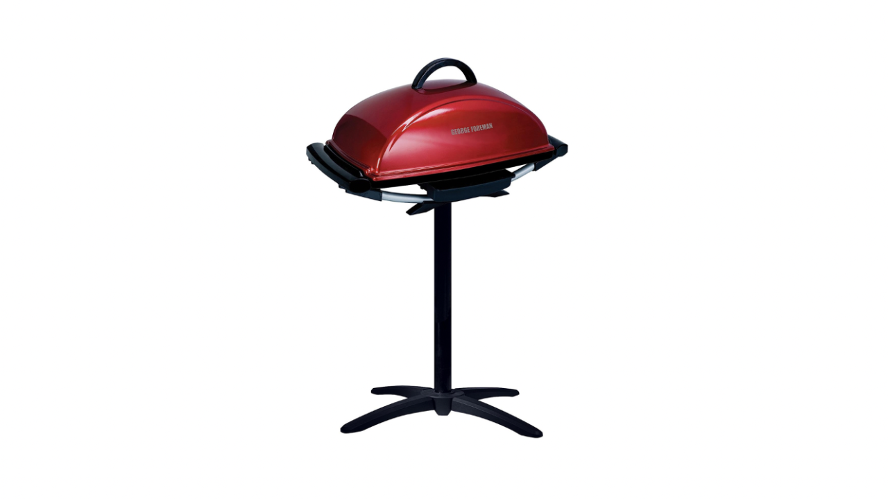 George Foreman 12-Serving Indoor/Outdoor Rectangular Electric