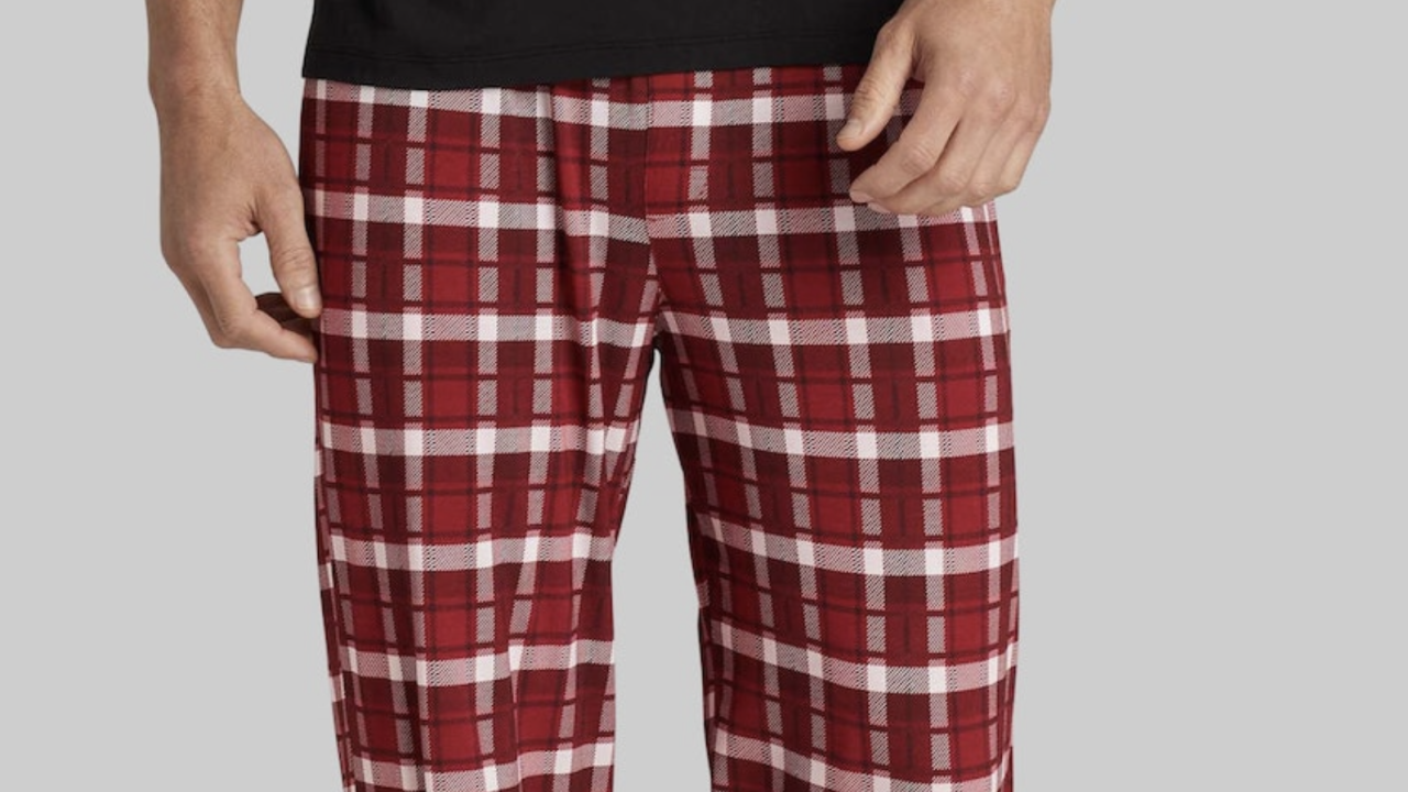 Eddie Bauer 3Pk Mens Pajama Pants - Cotton Knit Mens Lounge Pants with  Pockets | Jogger Sleep Pants for Men