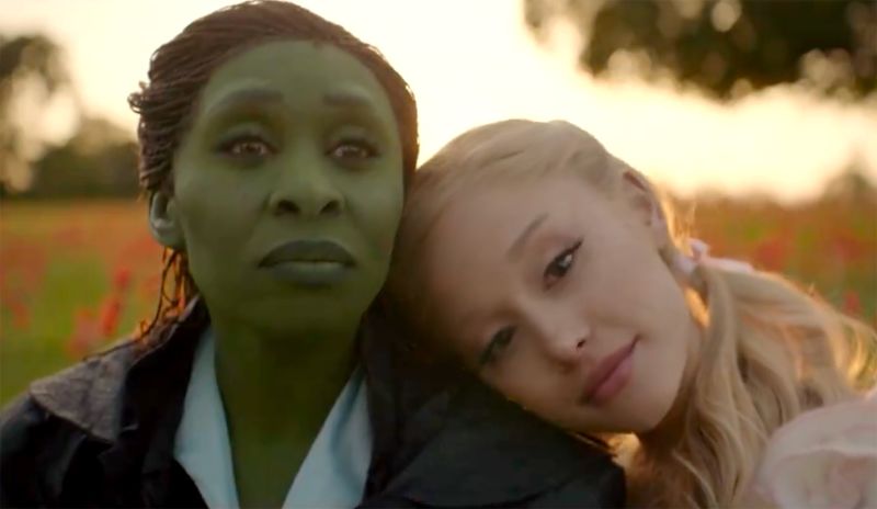 Ariana Grande And Cynthia Erivo Shine In ‘Wicked’ Trailer - Belahsamping