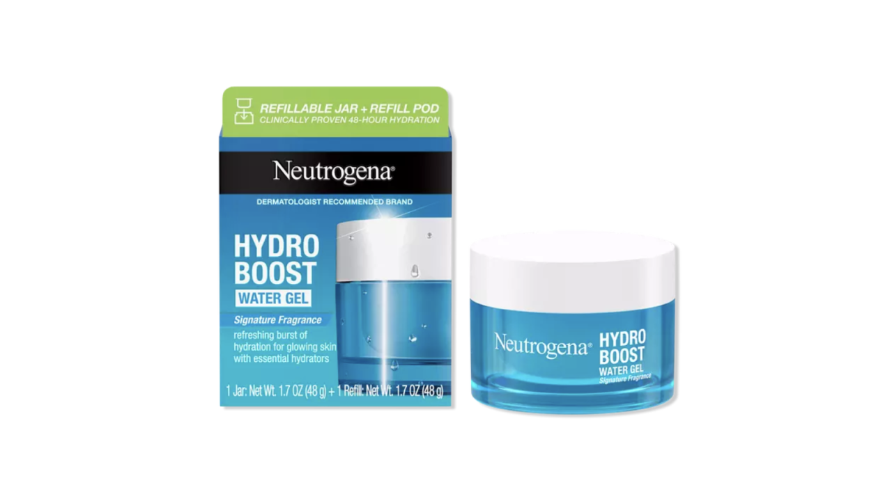 Neutrogena Hydro Boost Water Gel, Refillable Jar + Refill Pod