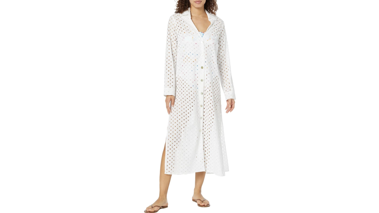 Show Me Your Mumu Dayton Button-Down Midi Dress