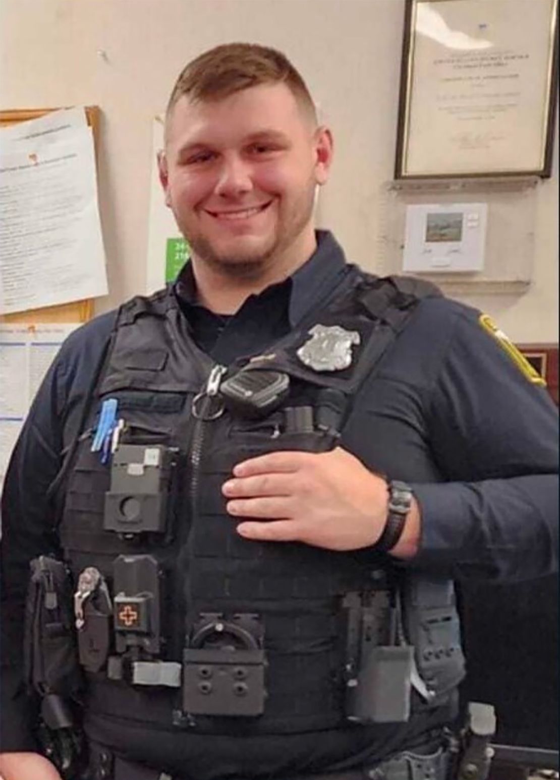 The Euclid Police Department identified Jacob Derbin, 23, as the officer that was shot and killed during an ambush on Saturday night.