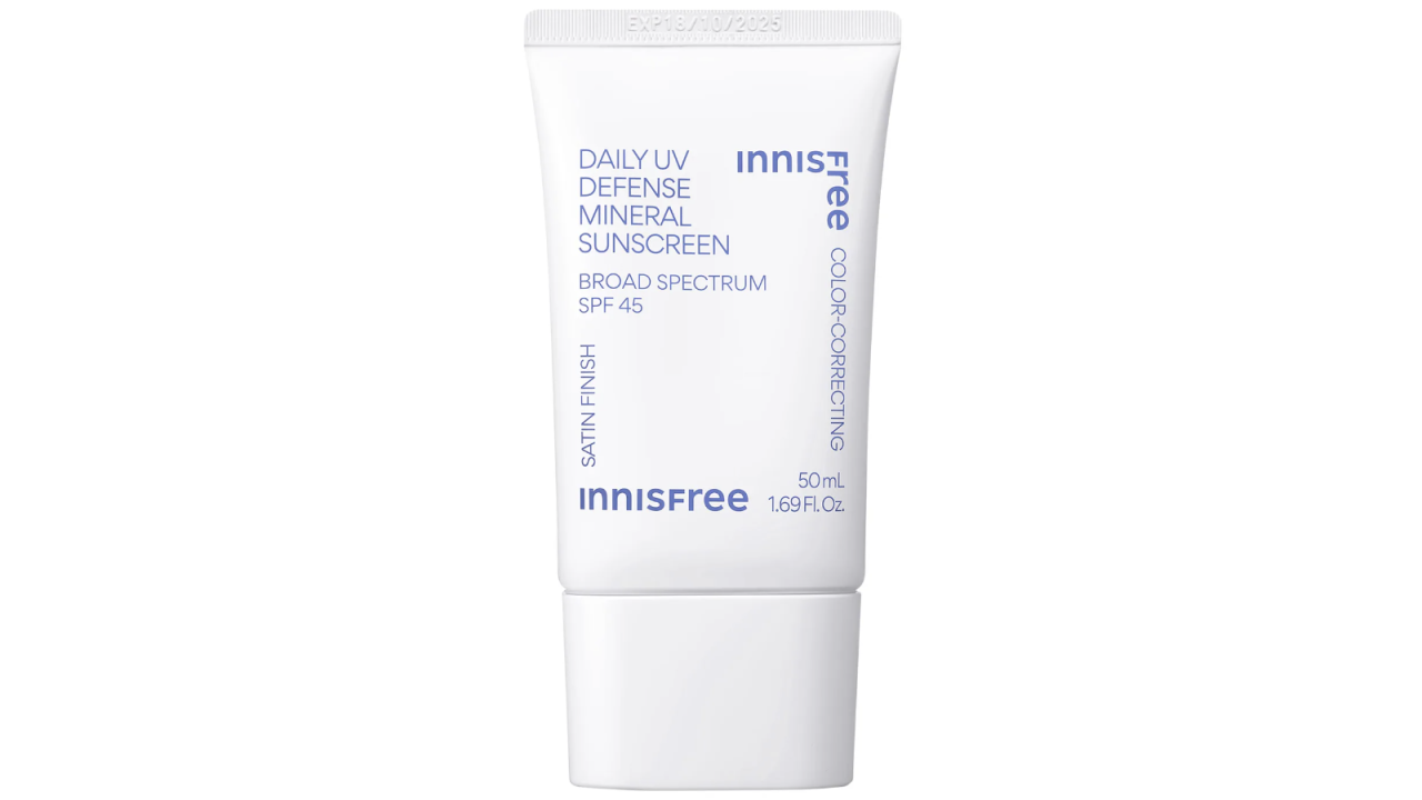 Innisfree Daily UV Defense Mineral Sunscreen Broad Spectrum SPF 45