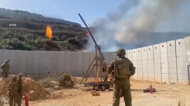 Israeli troops catapult fireball into Lebanon using weapon rarely used since 16th century | CNN