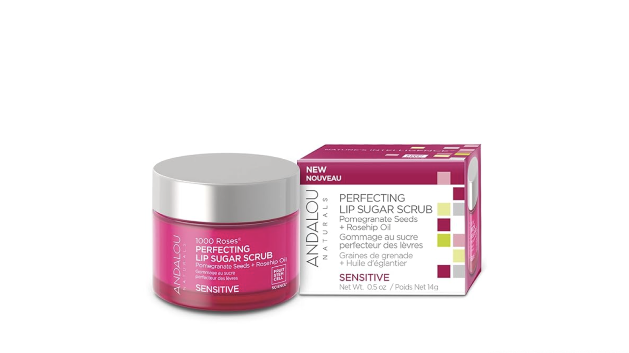 Andalou Naturals 1000 Roses Perfecting Lip Sugar Scrub