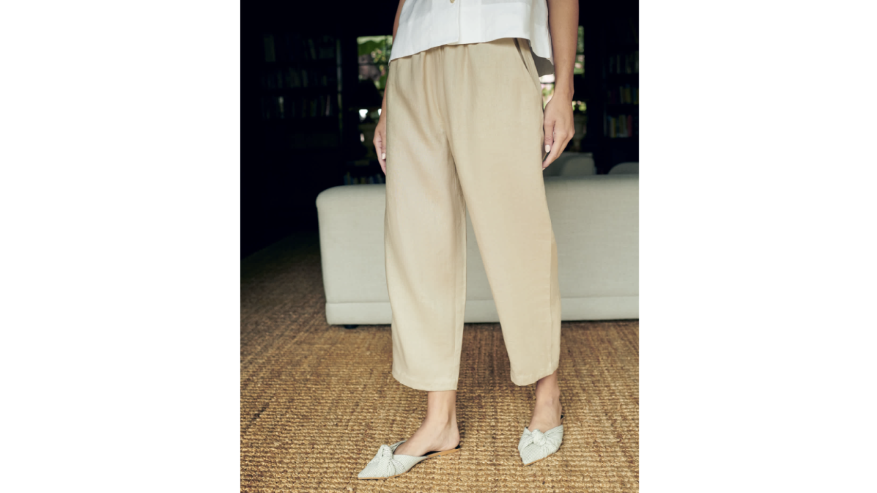 Quince 100% linen pants