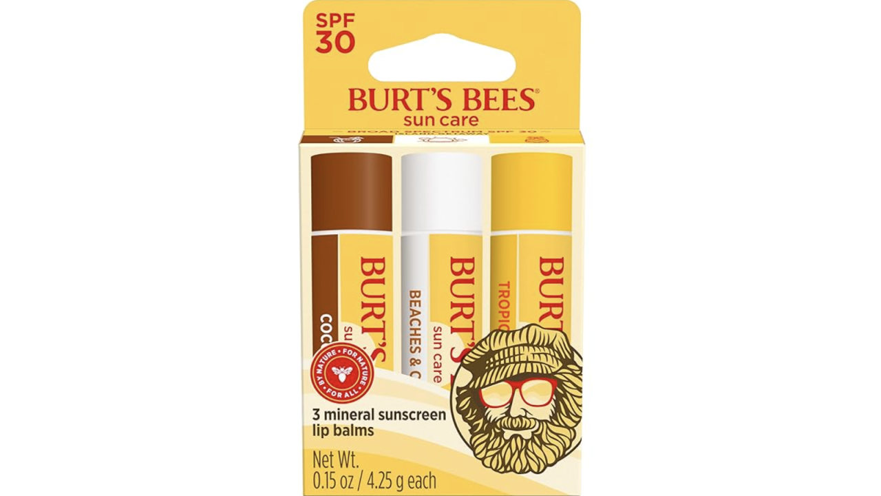 Burt’s Bees SPF 30 Lip Balm, Island Getaway