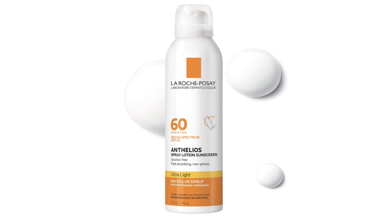  La Roche-Posay Anthelios Ultra-Light Sunscreen Spray Lotion SPF 60