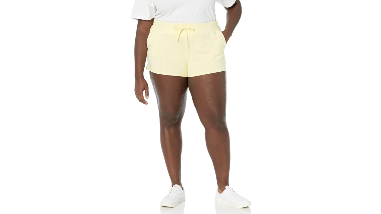 The Drop Elaina Pull-On French Terry Sweatshort