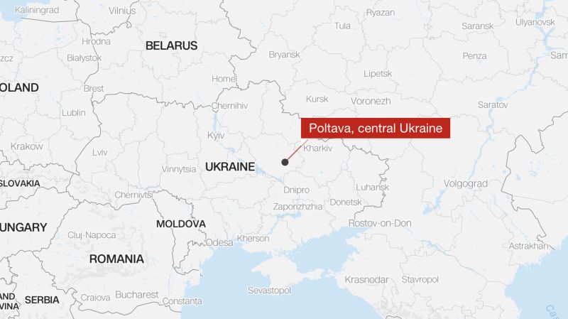 Dozens killed in Russian strike on military educational facility in central Ukraine