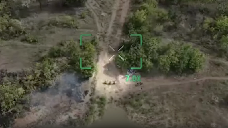 Video footage appears to show Russians killing surrendering Ukrainian soldiers