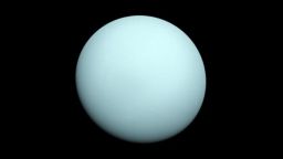 This is an image of the planet Uranus taken by the spacecraft Voyager 2 in 1986. The Voyager project is managed for NASA by the Jet Propulsion Laboratory.