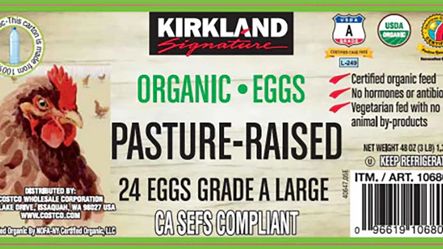 Eggs sold at Costco recalled due to salmonella concerns CNN