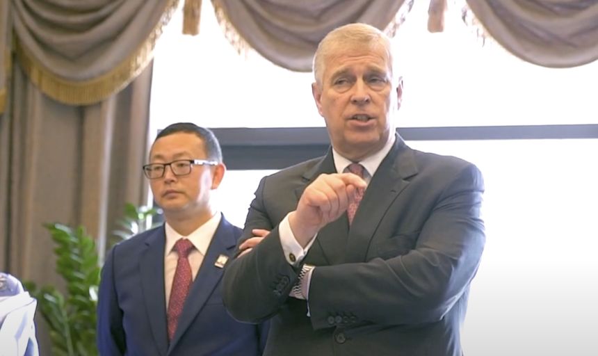 Yang, pictured alongside Prince Andrew at a Pitch@Palace event, was described in another court hearing as developing an “unusual degree of trust” with Andrew.