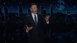Jimmy Kimmel gives his opening monologue on "Jimmy Kimmel Live!" on Monday, January 13.