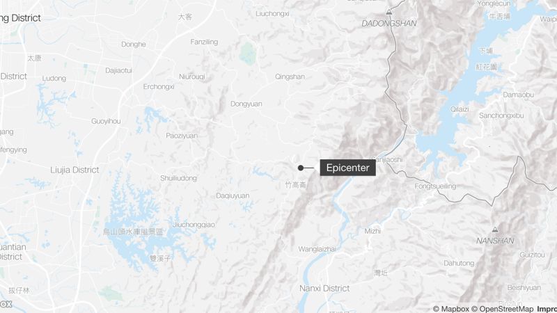 A magnitude 6 earthquake hits southern Taiwan, leaving 15 people with minor injuries