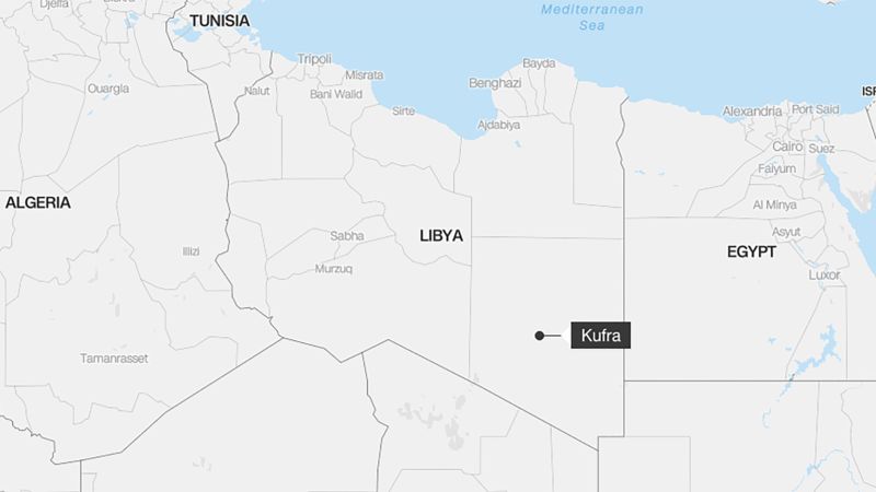 Two mass graves with bodies of nearly 50 migrants found in southeastern Libya