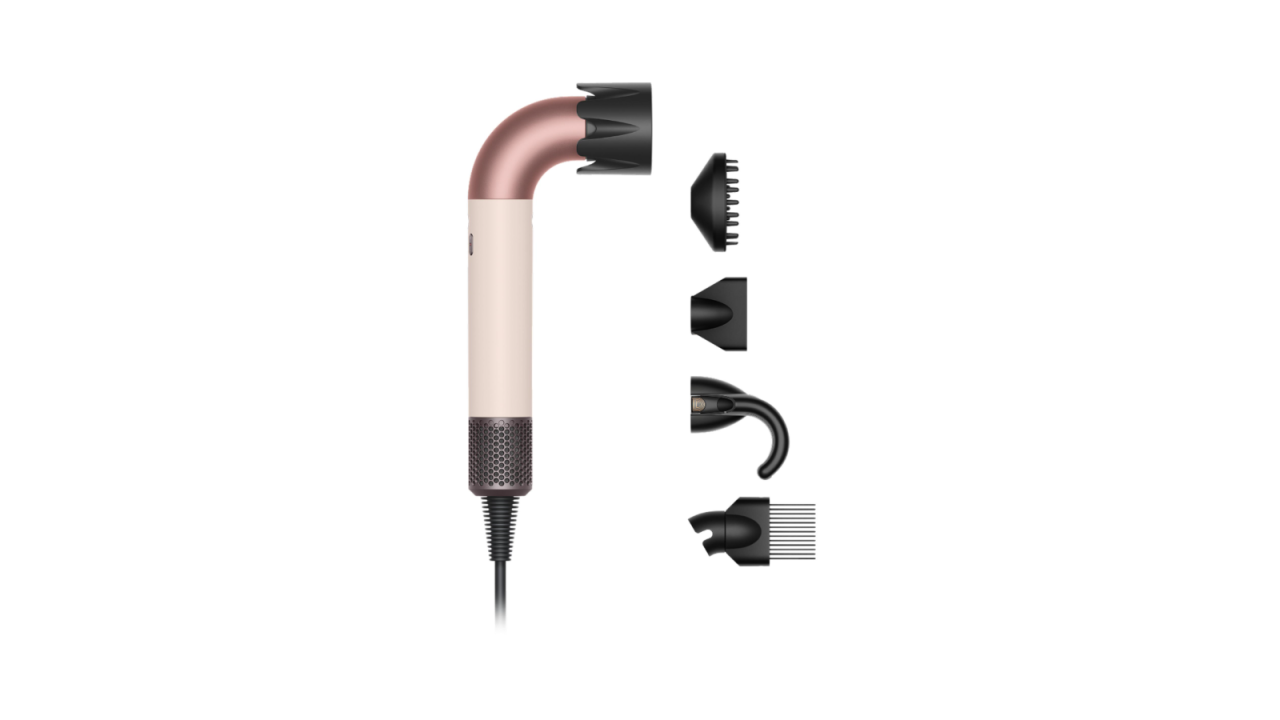 【美品】Dyson Supersonic r Dyson Supersonic r™ hair dryer (Ceramic Pink/Rose Gold)