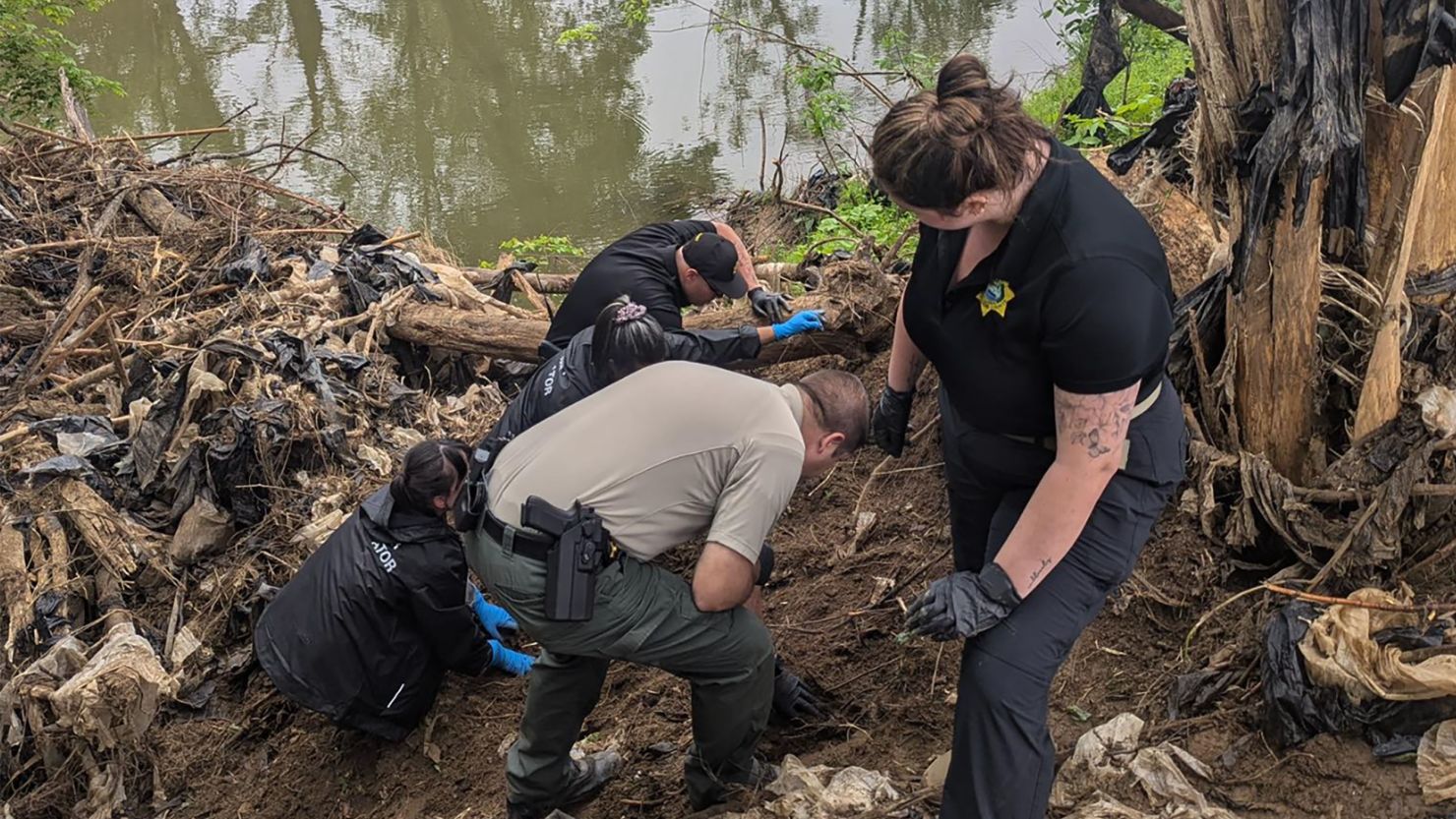 A crew tasked with debris removal found human remains on May 1 along the Nolichucky River in Tennessee. The remains are flood victim Steven Cloyd.