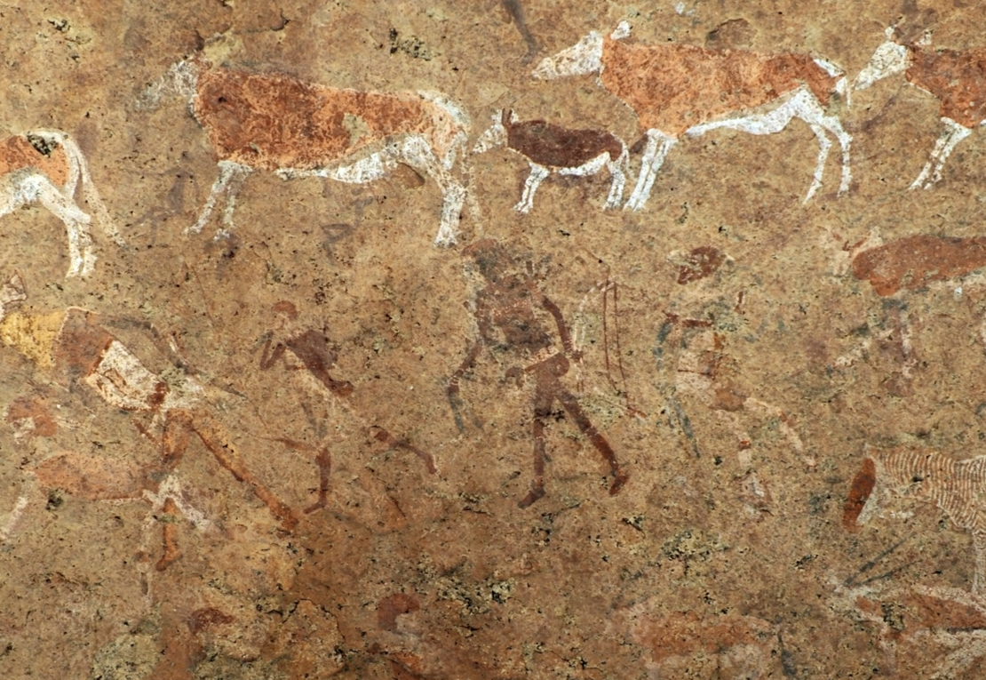 Rock art made by the San in Sub-Saharan Africa stretches back thousands of years. But whether through time or human defacement, some historic art is under threat.