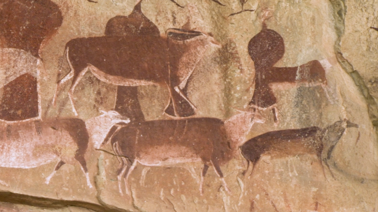 San artworks – depicting animals, humans, and sometimes hybrids of the two are thought to often be a reflection of culturally significant motifs, <a href="index.php?page=&url=https%3A%2F%2Fafricanrockart.britishmuseum.org%2Fregional_introduction%2Frock-art-in-southern-africa%2F" target="_blank">according</a> to the British Museum.