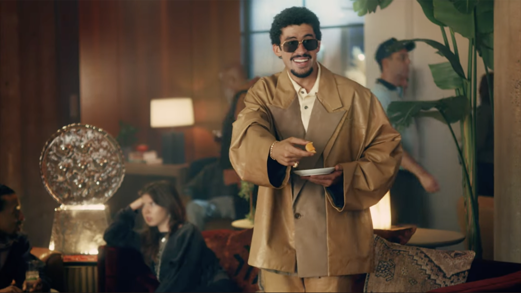 Bad Bunny starred in Ritz's first ever Super Bowl ad.