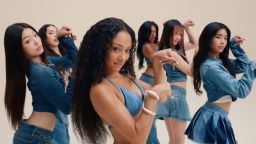 Katseye in a Gap commercial.
