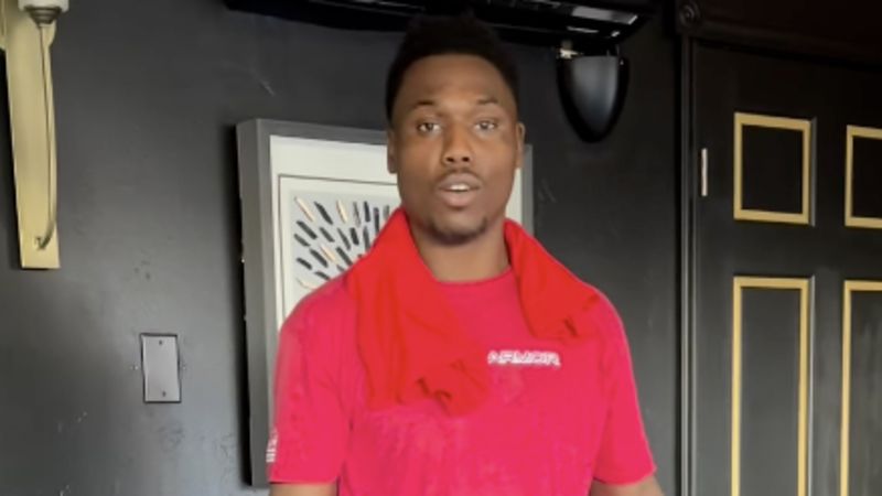 Raja Jackson, son of ex-UFC champ Rampage Jackson, arrested and faces felony charge after footage showed him beating wrestler