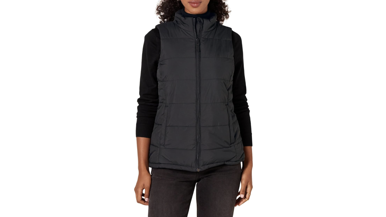 Amazon Essentials Women's Mid-Weight Puffer Vest