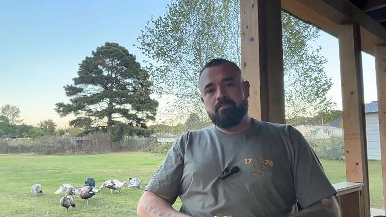 Aaron Spencer announces his run for Lonoke County Sheriff in a video posted to his campaign's Facebook page.