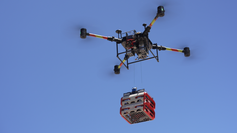 This drone could one day help save lives in remote areas This drone could one day help save lives in remote areas