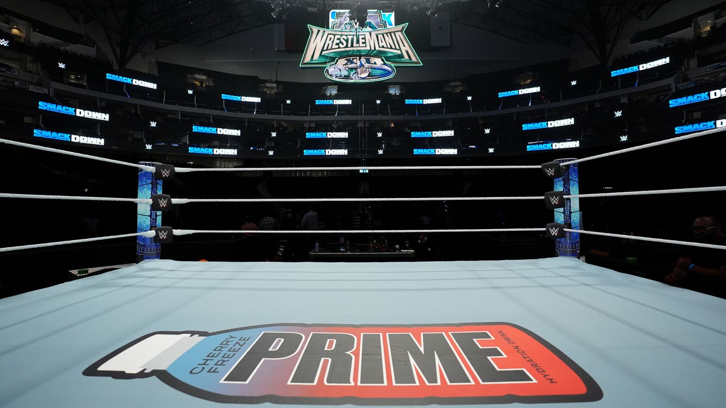 Prime Energy is WWE's first-ever mat sponsor.