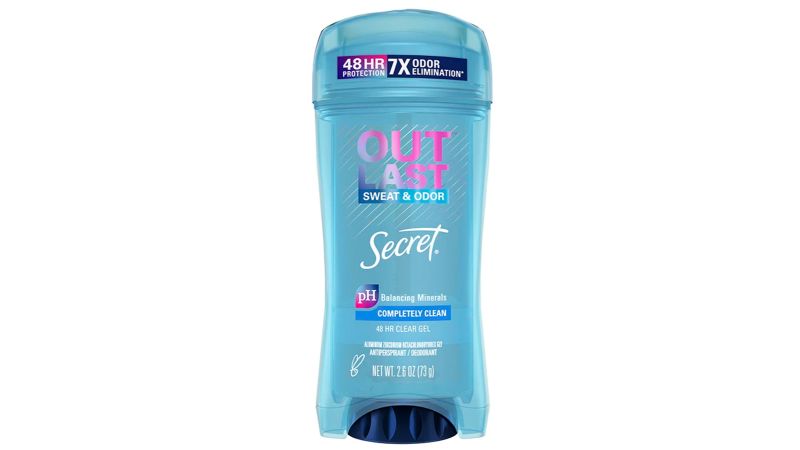 18 Best Deodorants Of 2024 That Smell Great And Last Long CNN Underscored   Secret Outlast Clear Gel Antiperspirant Deodorant For Women Completely Clean 