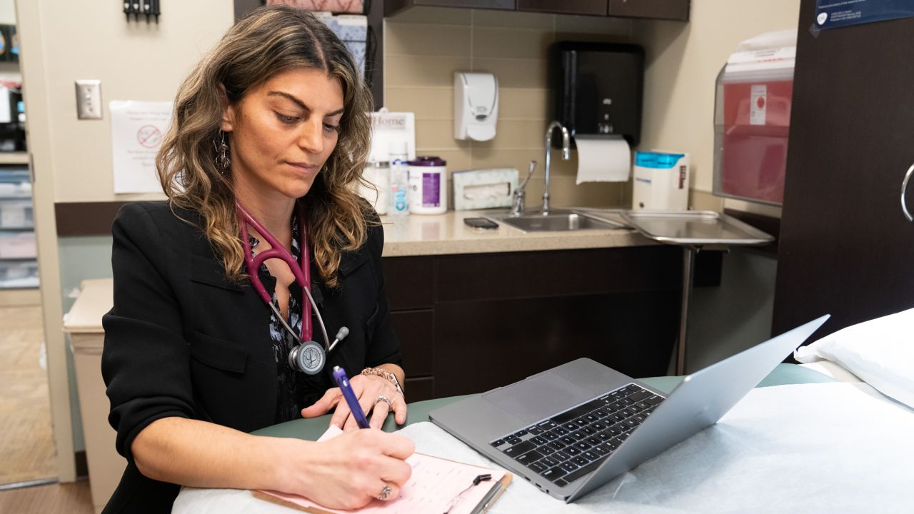 Dr. Leila Myrick, a family medicine and OB physician in Seminole, has treated at least 10 patients with the measles.