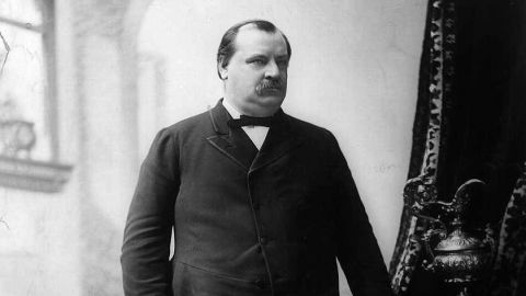 President Grover Cleveland in 1888.