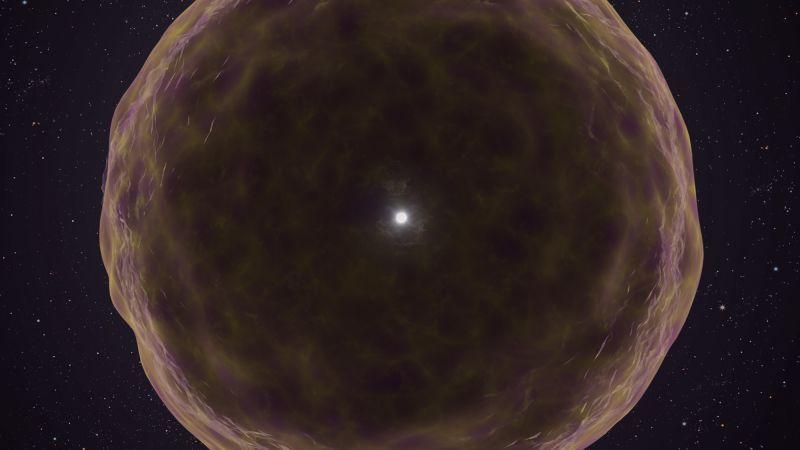 New type of supernova provides unprecedented look inside a massive star