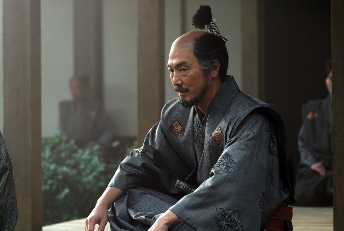 Takehiro Hira como Ishido Kazunari em “Shōgun.