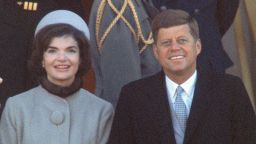 Please contact your Account Representative for licensing use on merchandise and/or resale products; fine art prints, wall dcor, gallery, nonprofit or museum displays.
Mandatory Credit: Photo by Leonard Mccombe/The LIFE Picture Collection/Shutterstock (12504342a)
Pres. Kennedy (R) w. First Lady Jackie (L) (in fur-trimmed suit designed by Oleg Cassini) at his inauguration.
President And First Lady, Washington, District of Columbia, USA