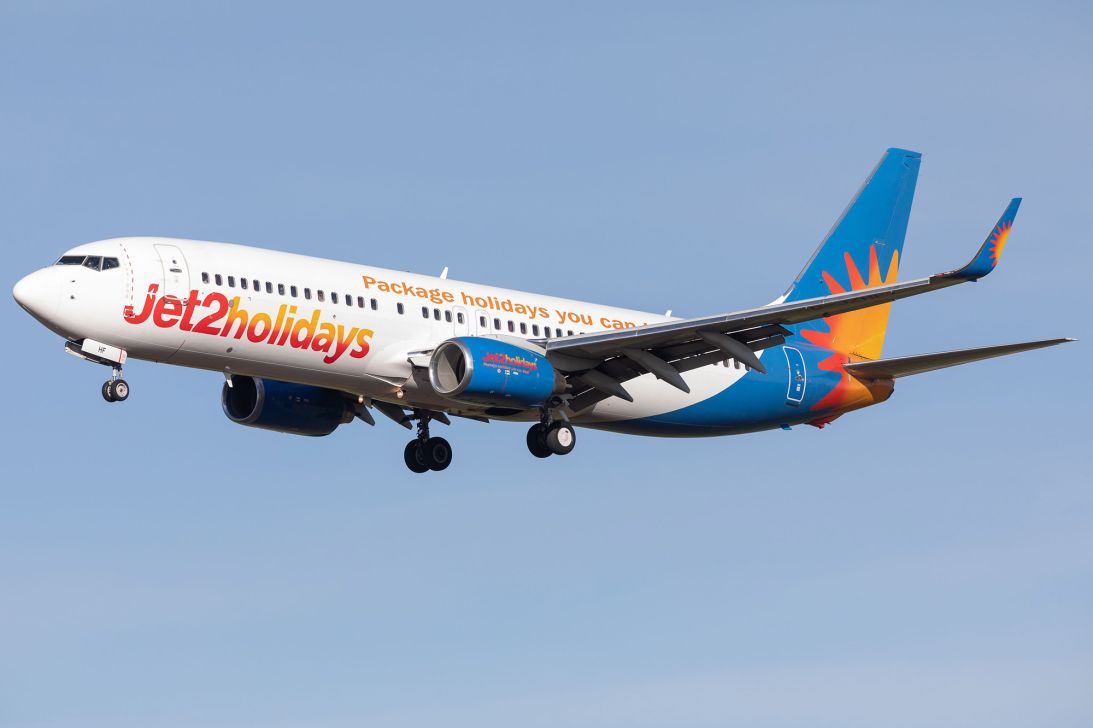 Jet2 began life as a freight airline carrying flowers, but switched to passengers and took on its current name in 2003.