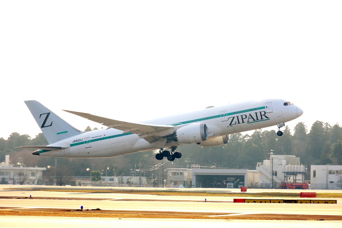 With a home base at Narita international airport, Zipair Tokyo is Japan Airlines' low-cost arm.