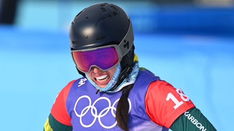 Belle Brockhoff: Australian snowboarder suffers broken back after high-speed crash