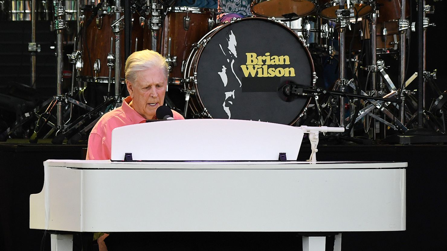 Musician Brian Wilson, seen here performing in June 2022, has been placed under conservatorship following a court ruling.