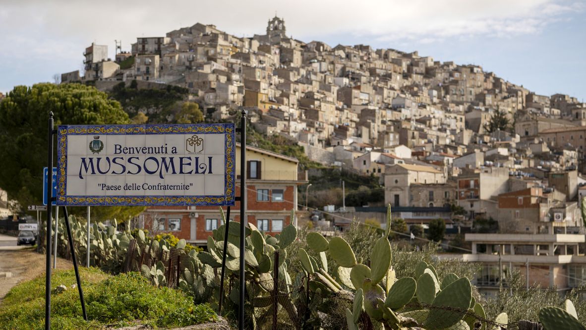 <strong>Welcome to Sicily: </strong>Mussomeli has attracted foreigners from 18 nations with its one euro home project.