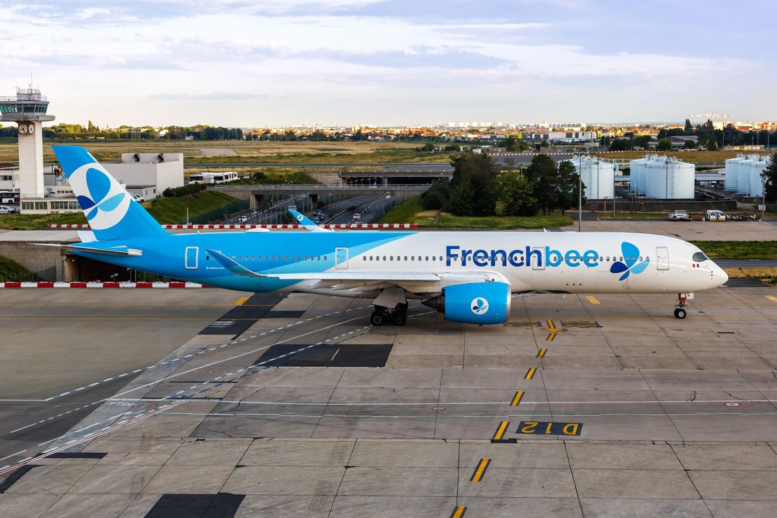 Frenchbee, based out of Paris Orly, flies Airbus A350s.