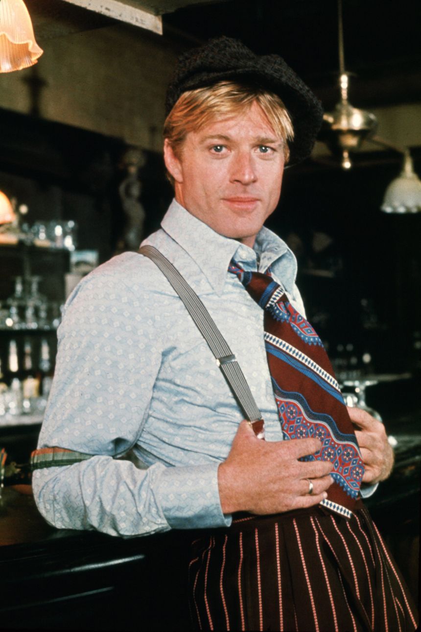 Redford on set for 