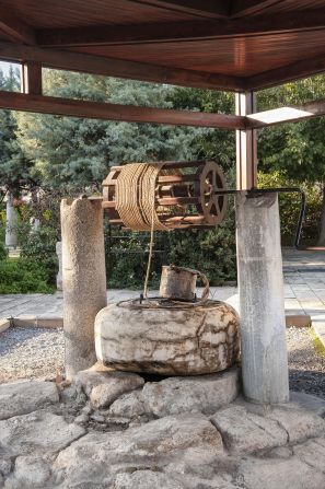 <strong>Healing waters: </strong>'St. Paul's well' is thought to date back to Roman times and is thought to heal believers.